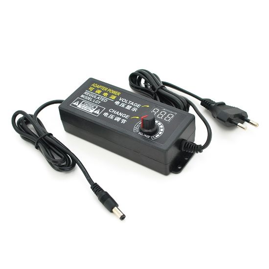  Зображення Адаптер живлення Voltronic NZX-31250/02218 з регулюванням 3-12V 5A, роз`єм 5.5х2.5мм 